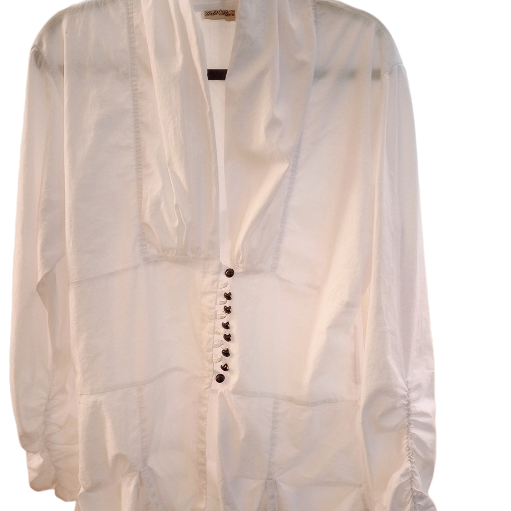 Beautiful White Woman Blouse
